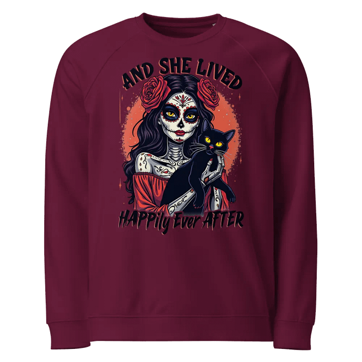 Happily Ever After Day of the Dead Raglan Sweatshirt product image (5)