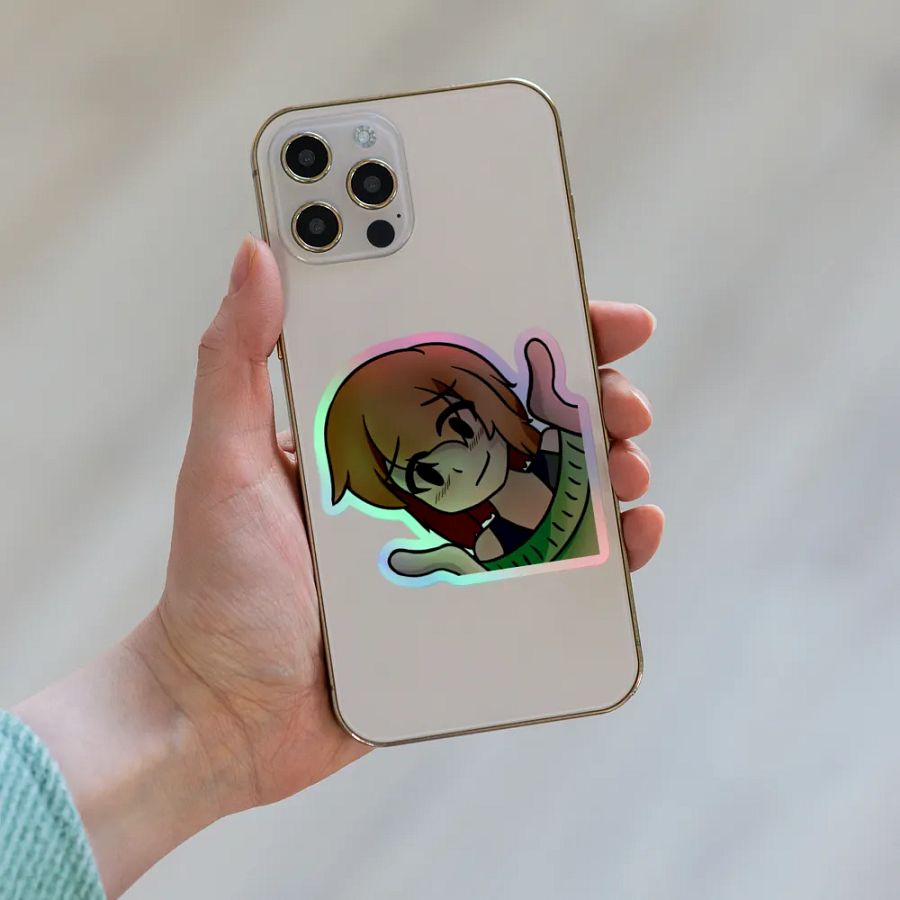 Miko Shrug Holo-Sticker! product image (8)