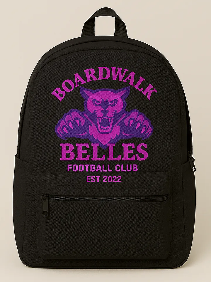 Boardwalk Belles Black Backpack product image (1)