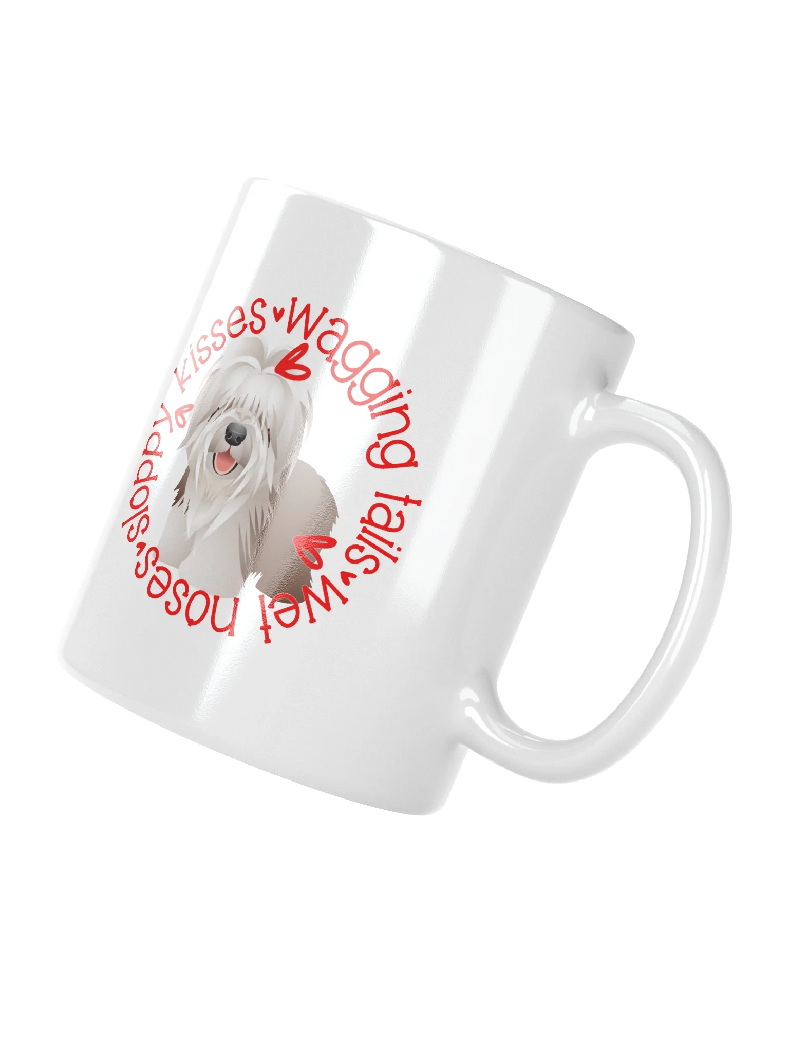 Sloppy Kisses Bearded Collie Mug product image (7)