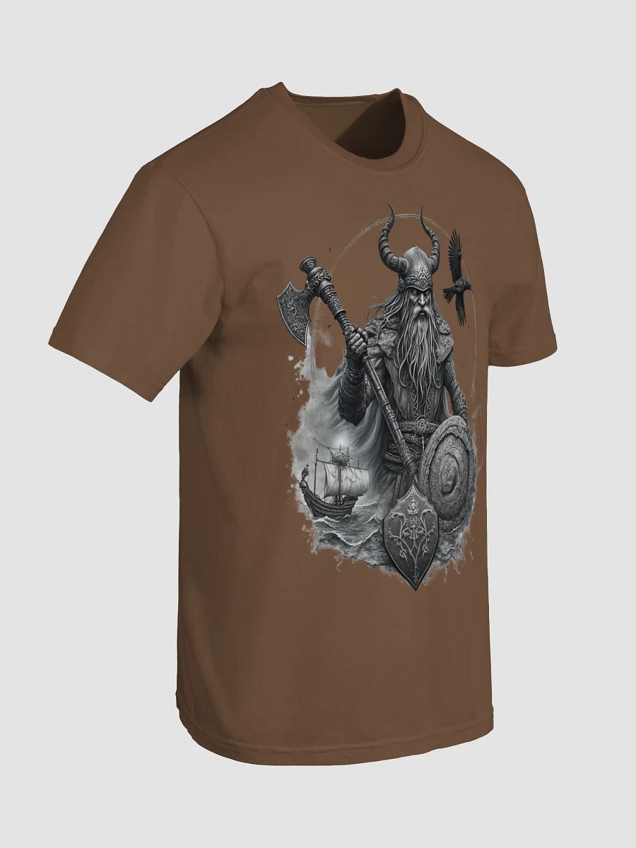Warden of the Fjords – Forged In Valhalla Viking Guardian T-Shirt product image (63)
