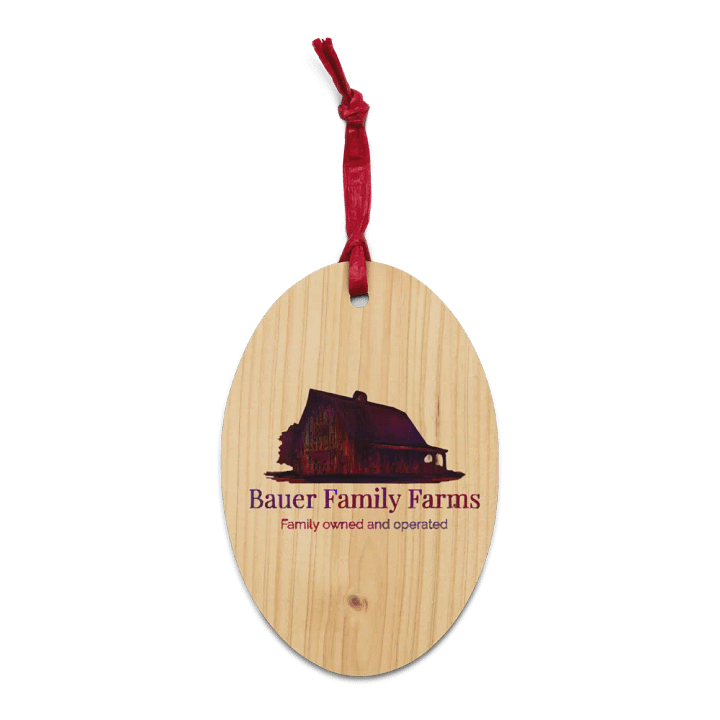 Bauer Family Farms Wooden Ornaments - Holiday Collection product image (3)