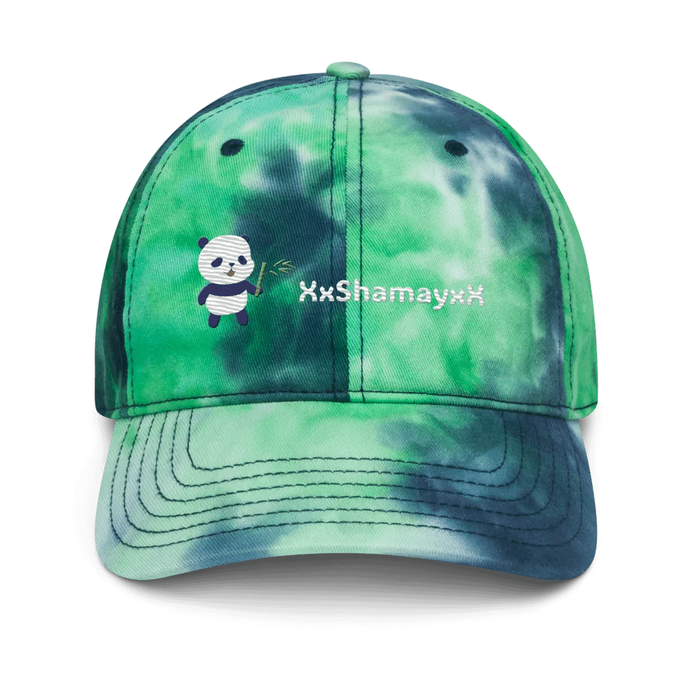 Groovy Panda Tie-Dye Hat product image (1)