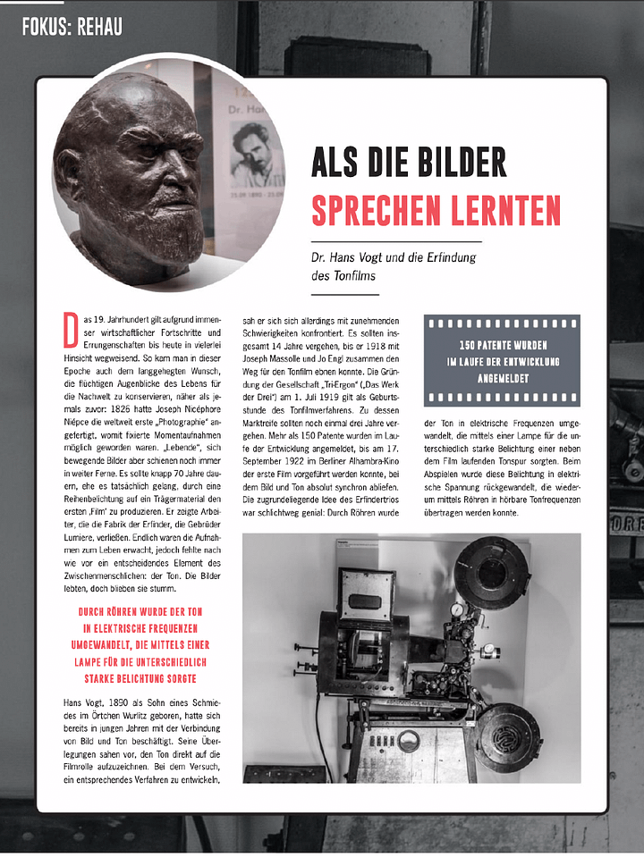 Als die Bilder sprechen lernten - Dr. Hans Vogt und der Tonfilm product image (1)