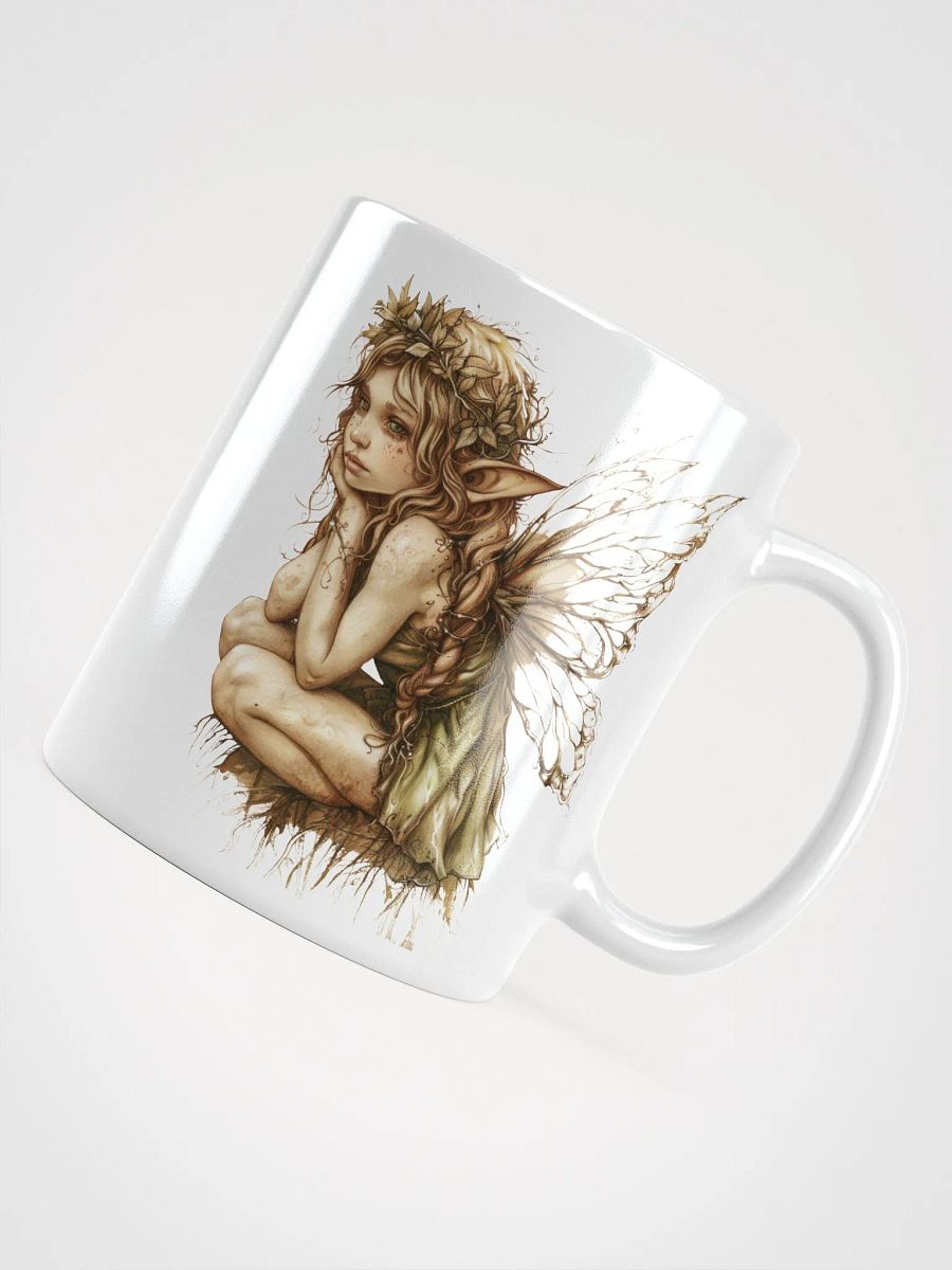 The Fairy of the Forest White Glossy Mug product image (4)