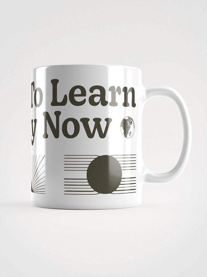 It's time to learn - Mug product image (1)