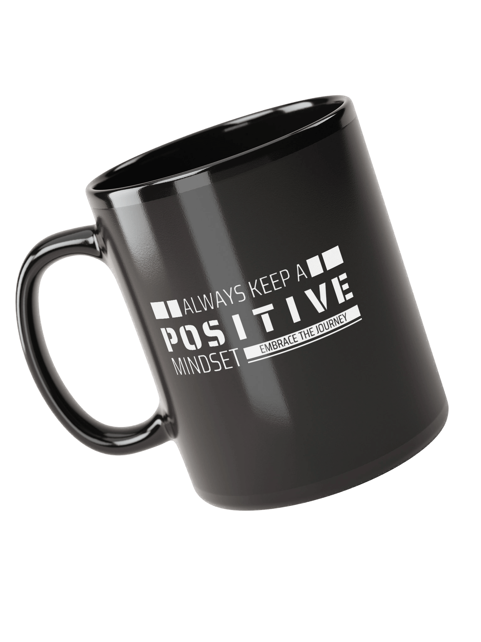 Embrace the Journey Black Coffee Mug product image (4)