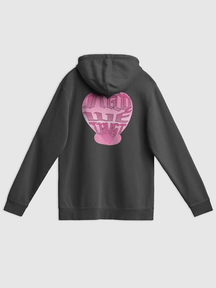In God We Trust Hoodie pink heart product image (2)