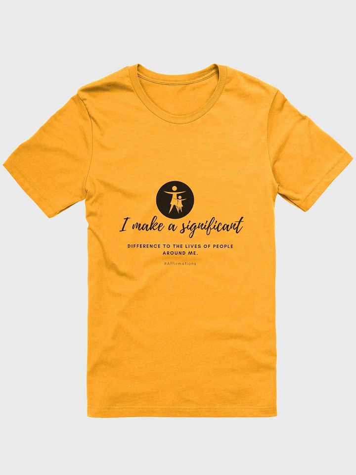 I make a significant Dark Unisex Super soft T-Shirt product image (2)