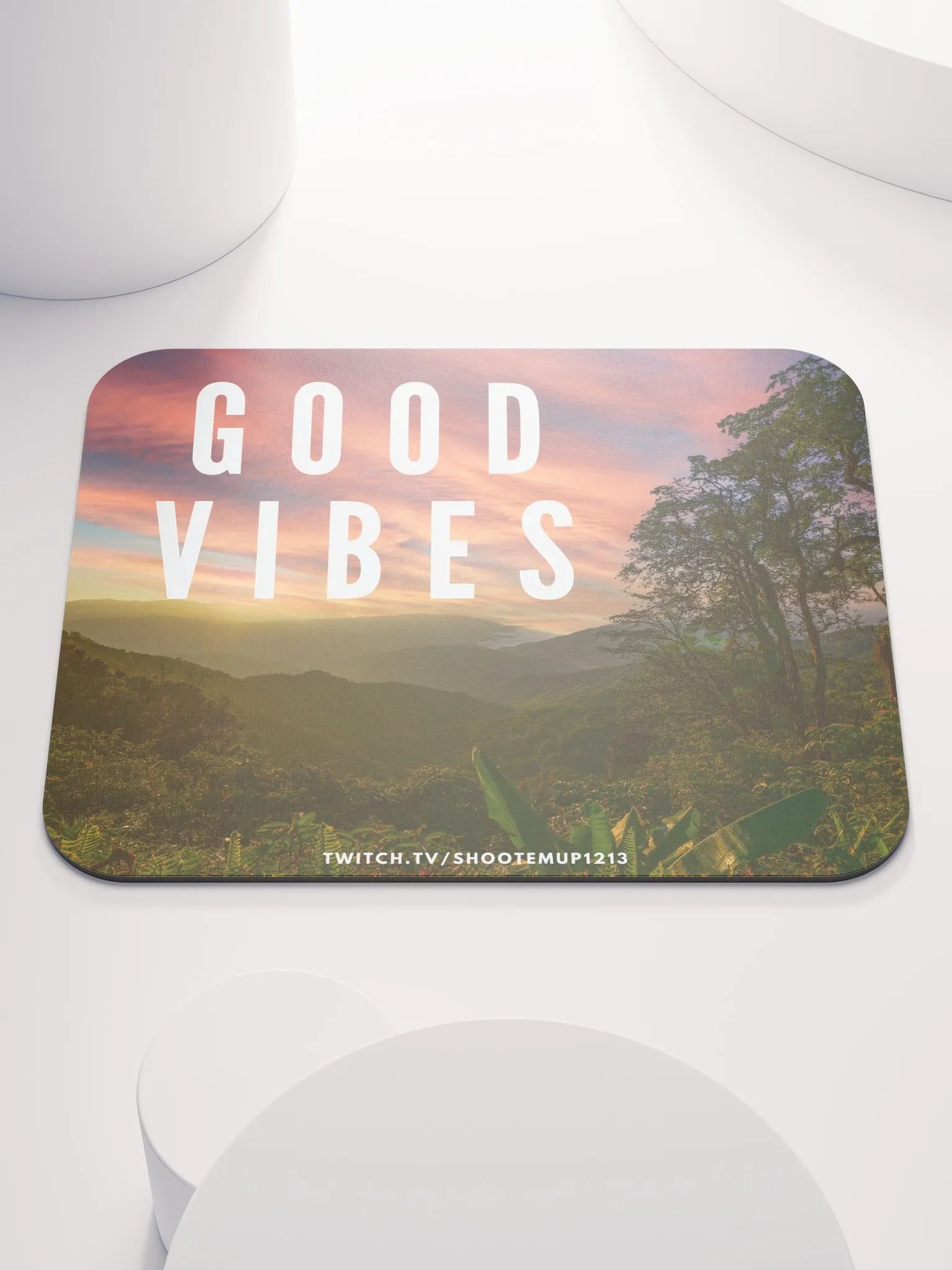 Good Vibes Regular Size Mouse Pad product image (1)