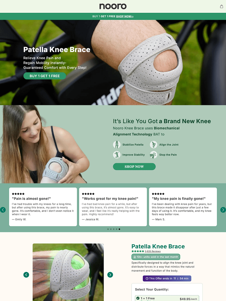 Nooro - Replo Landing Page Template product image (1)