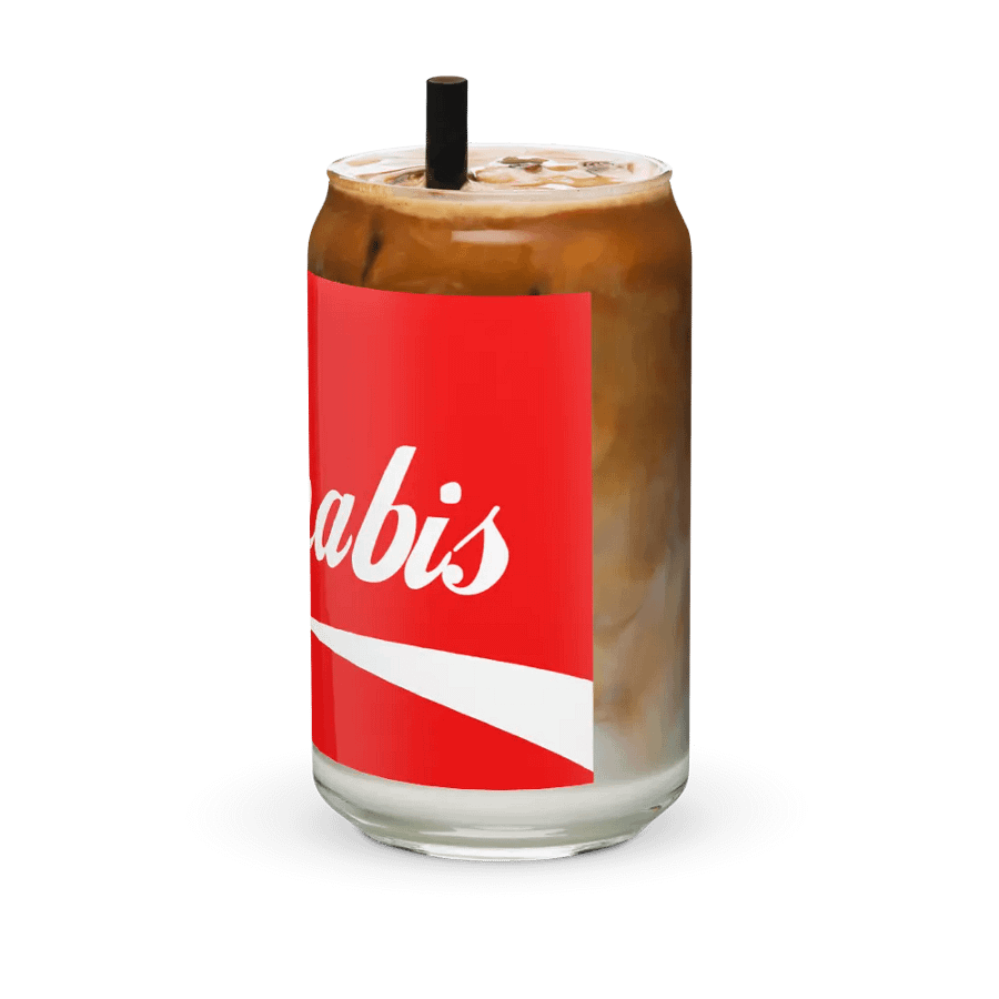 Cannabis Soda Glass product image (12)