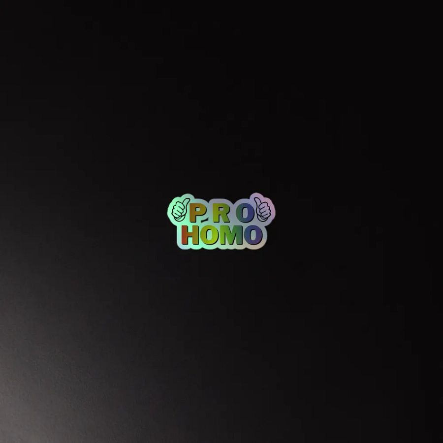 Pro Homo - Kiss Cut Holographic Stickers product image (2)