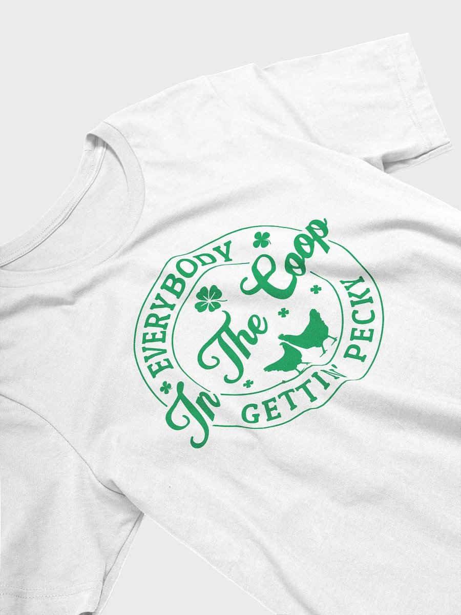 Everybody in the Coop St Patrick's Day Chicken Shirt product image (36)