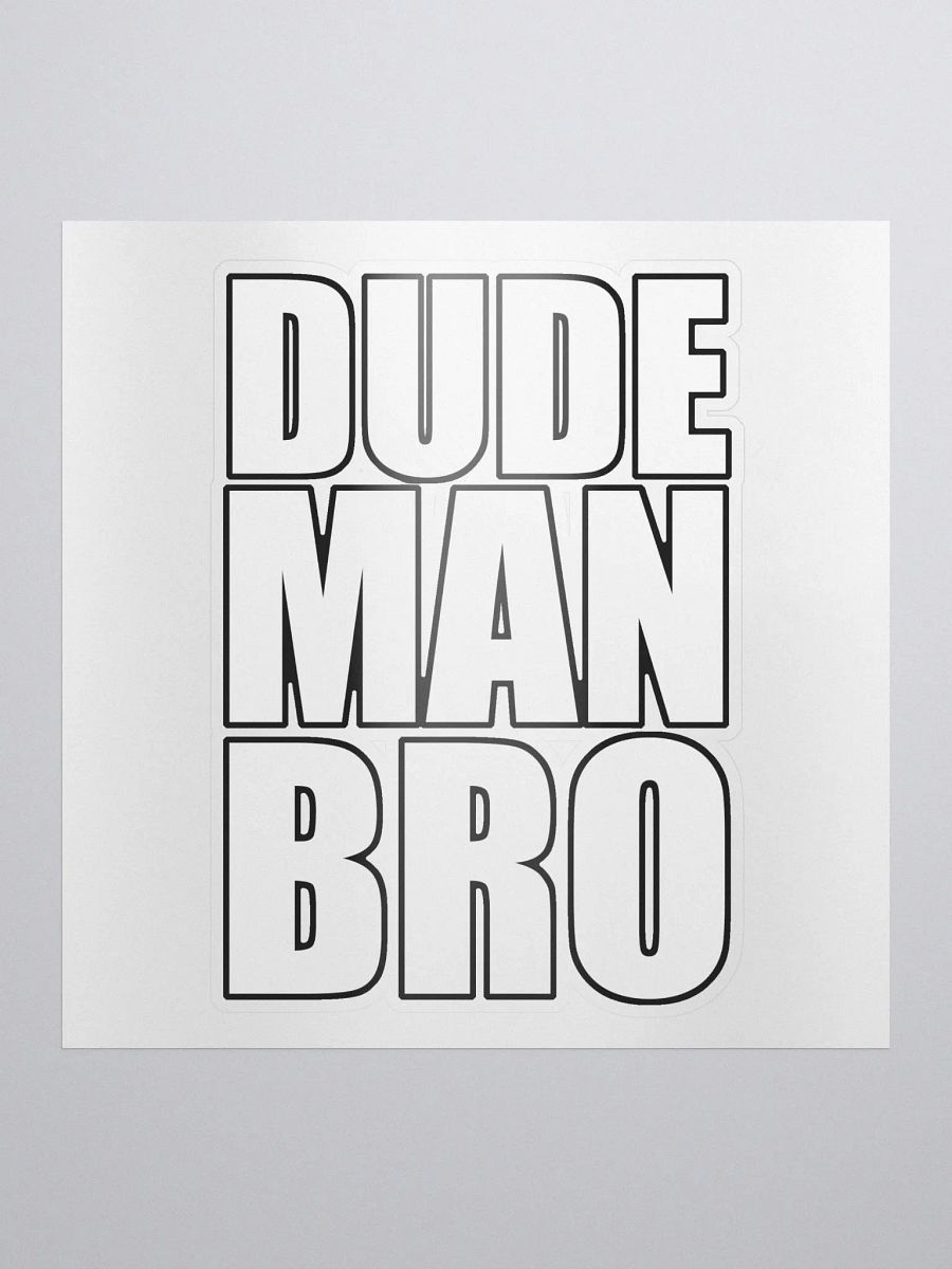 DUDEMANBRO (Sticker) product image (1)