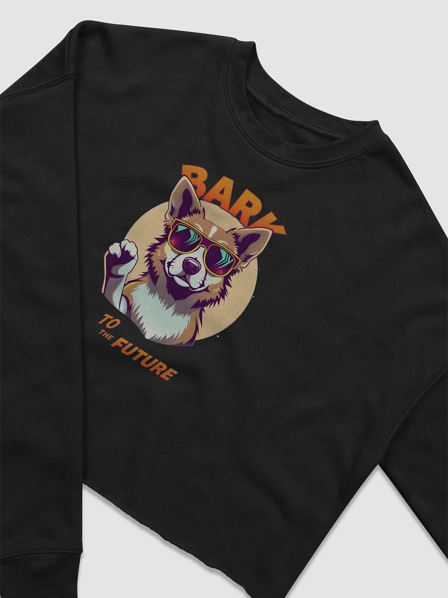 Retro Dog Sunglasses Crop Sweatshirt Bella+Canvas (Women's) product image (8)