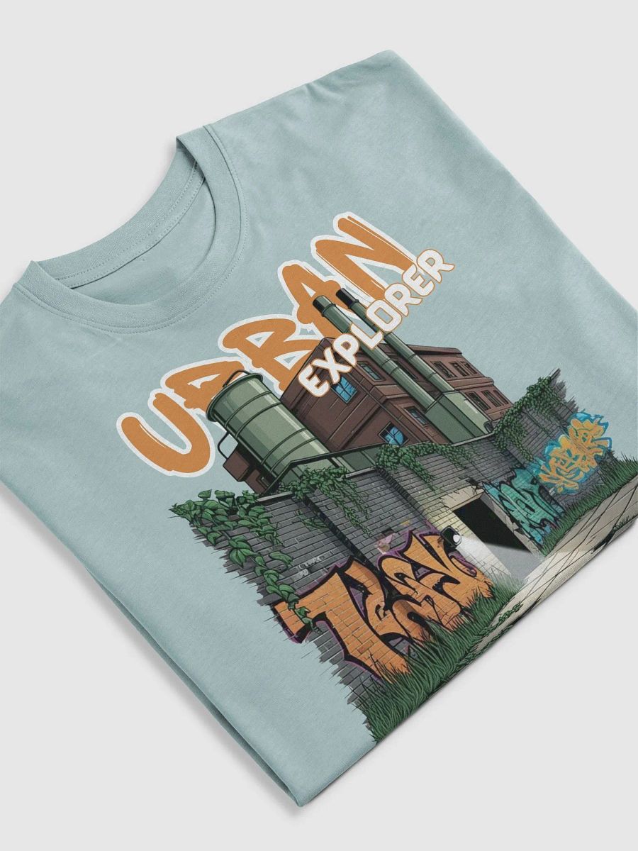Urban Explorer Abandoned Factory Graffiti T-shirt product image (33)