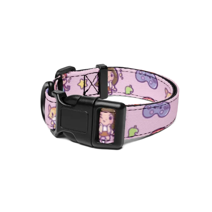 Alex & Tely Pattern Pet Collar - Pink product image (2)