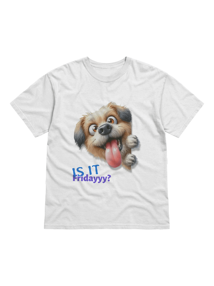 Fridayyy Dog Cartoon T-Shirt product image (1)