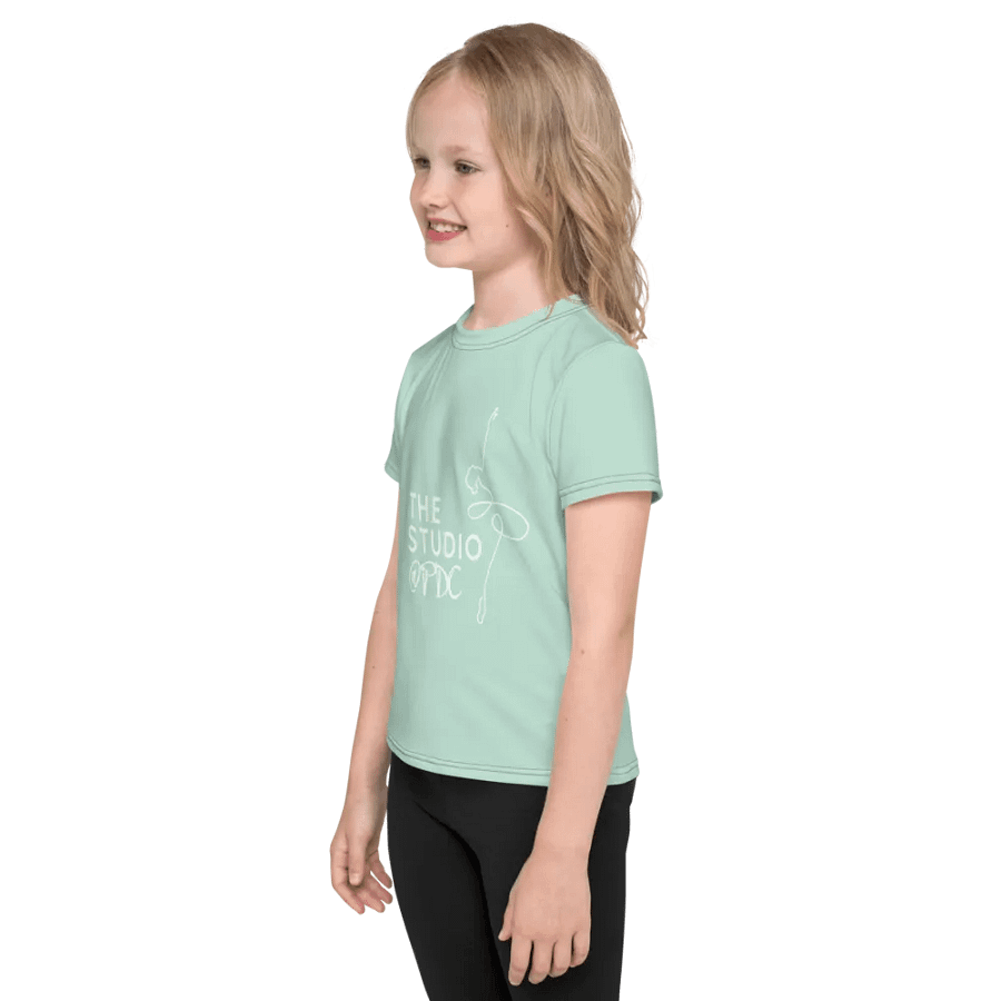 Kids T-Shirt | Mint with White Logo product image (2)