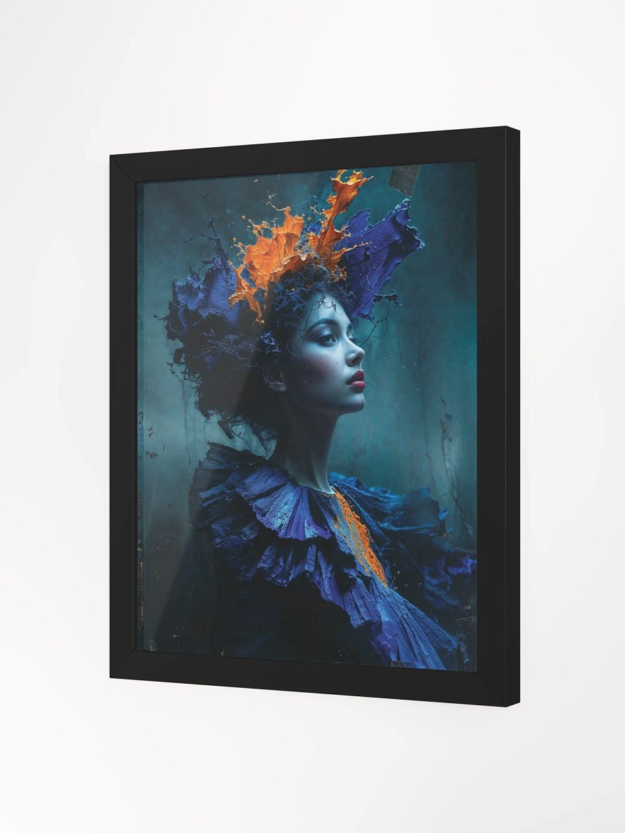 Crown of Ember and Cobalt Framed Print product image (8)