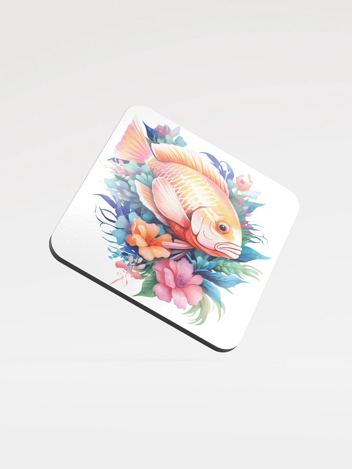 Tropical Fish Cork Coaster product image (2)