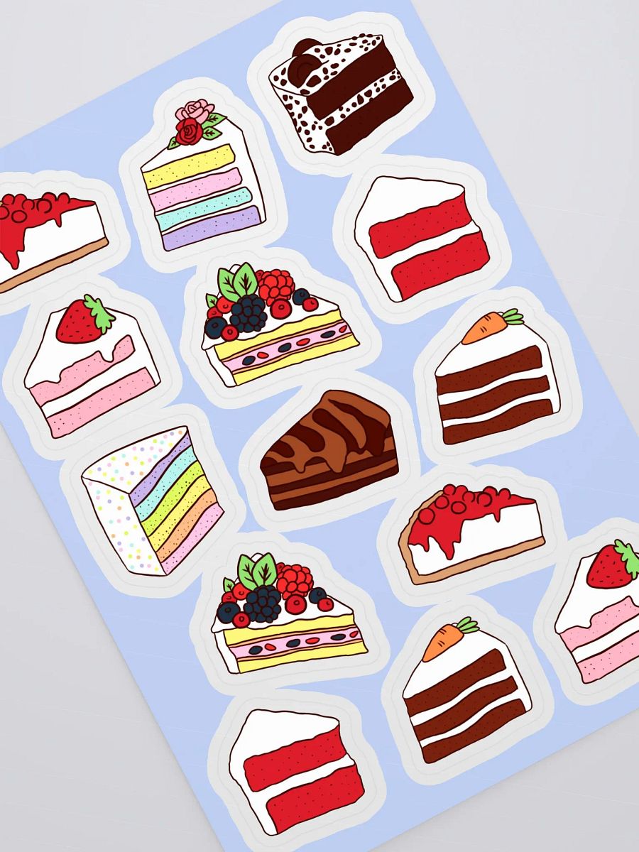 Sweet Treats Variety Kiss Cut Sticker Sheet product image (3)