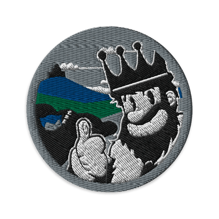Royal Crest Embroidered Patches product image (1)