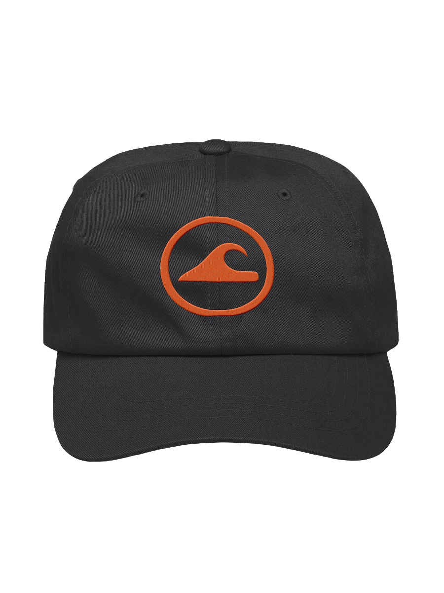 Embroidered Wave Rider Dad Hat (Citrus) product image (1)