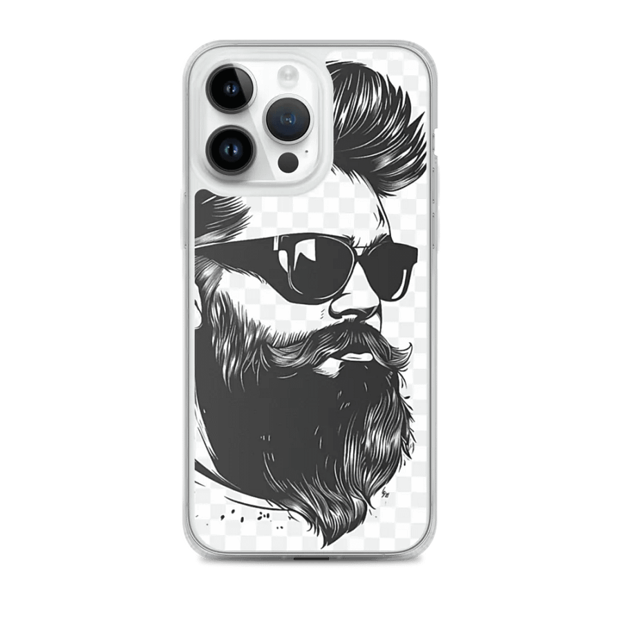 Beard man iPhone Logo for all series product image (2)