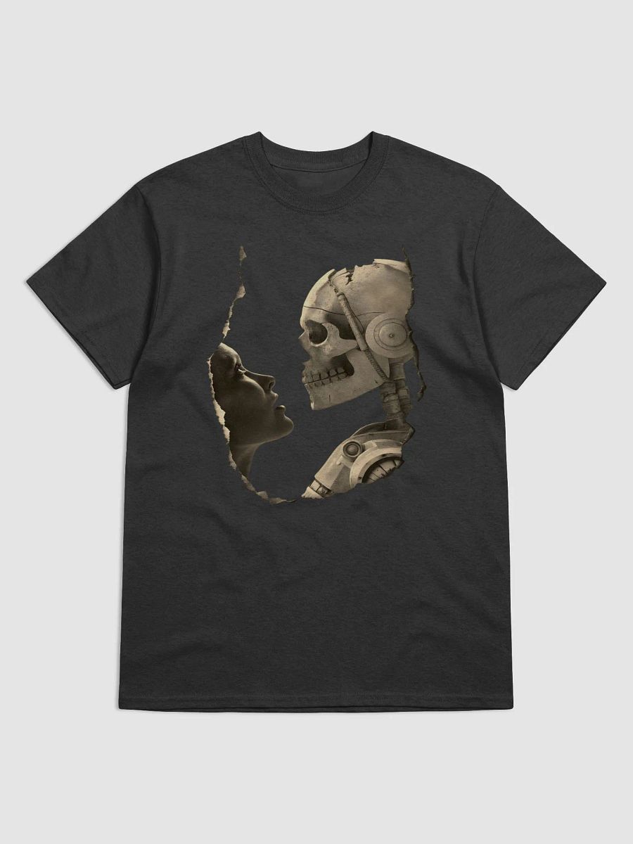 Futuristic Love T-Shirt – Cyberpunk Sci-Fi Aesthetic product image (1)