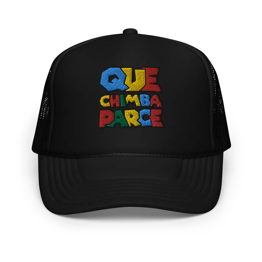 Foam Trucker Hat Que Chimba Parce product image (1)