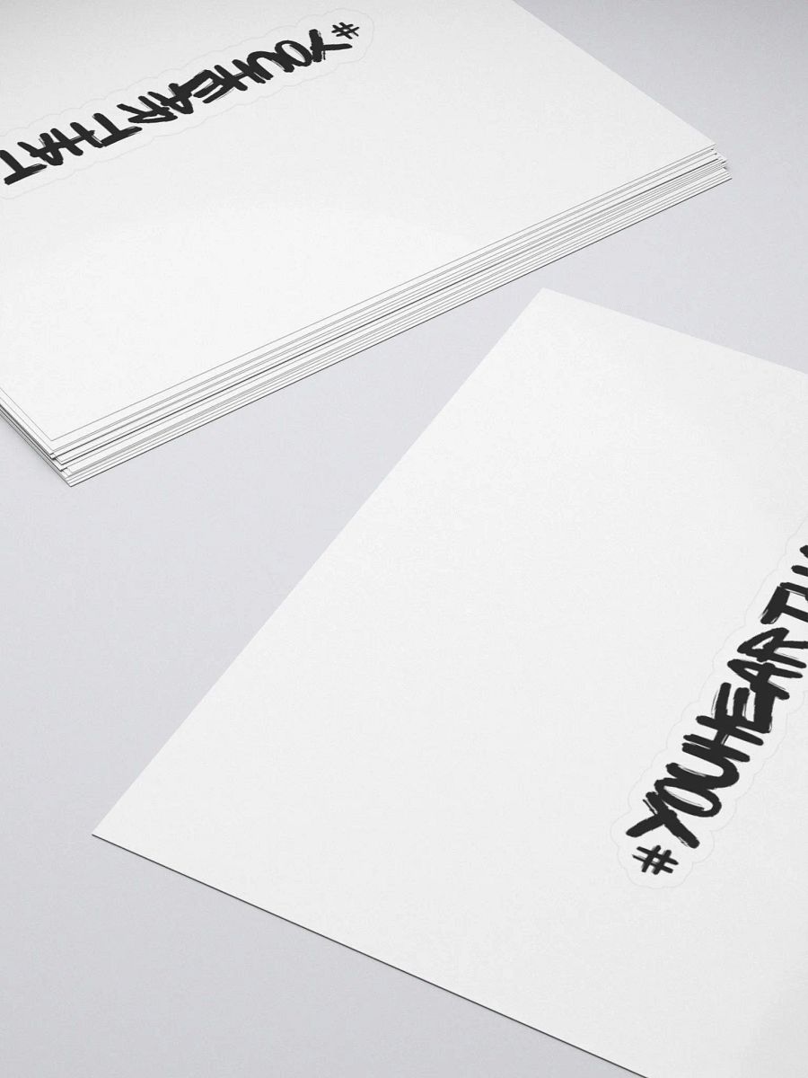 #youhearthat Sticker product image (4)
