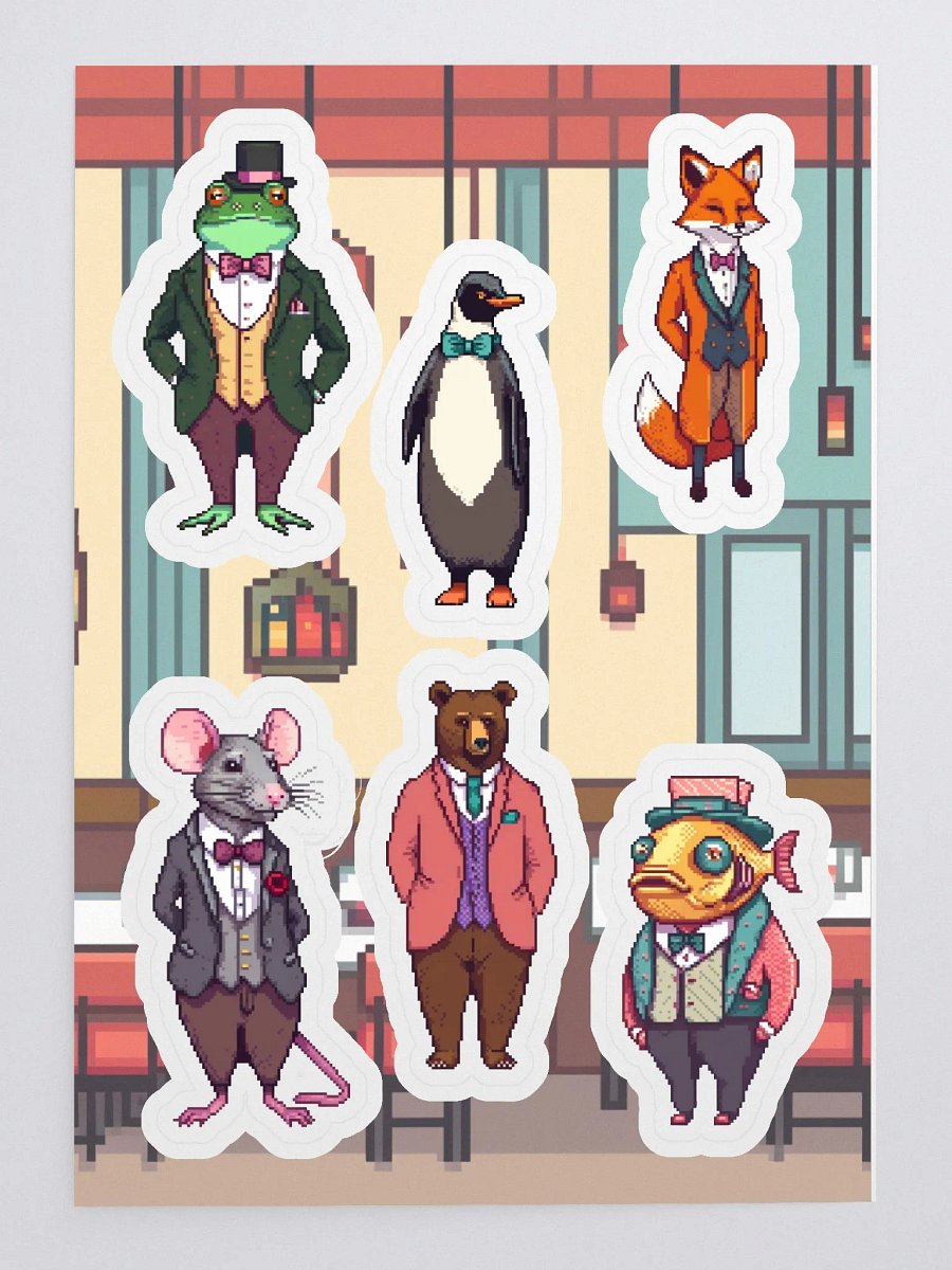 Event Critters! 🐻 Sticker Sheet product image (3)