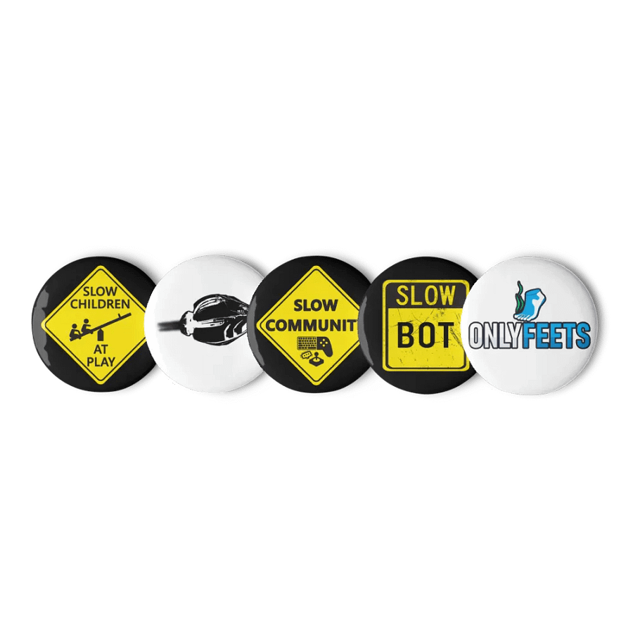 SLOW | Pin Set 1 product image (1)