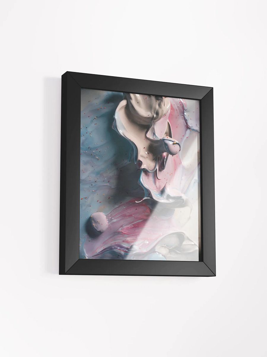 Pastel Swirls Framed Matte Poster product image (3)