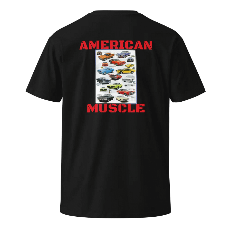 American Muscle Collage T-Shirt product image (2)