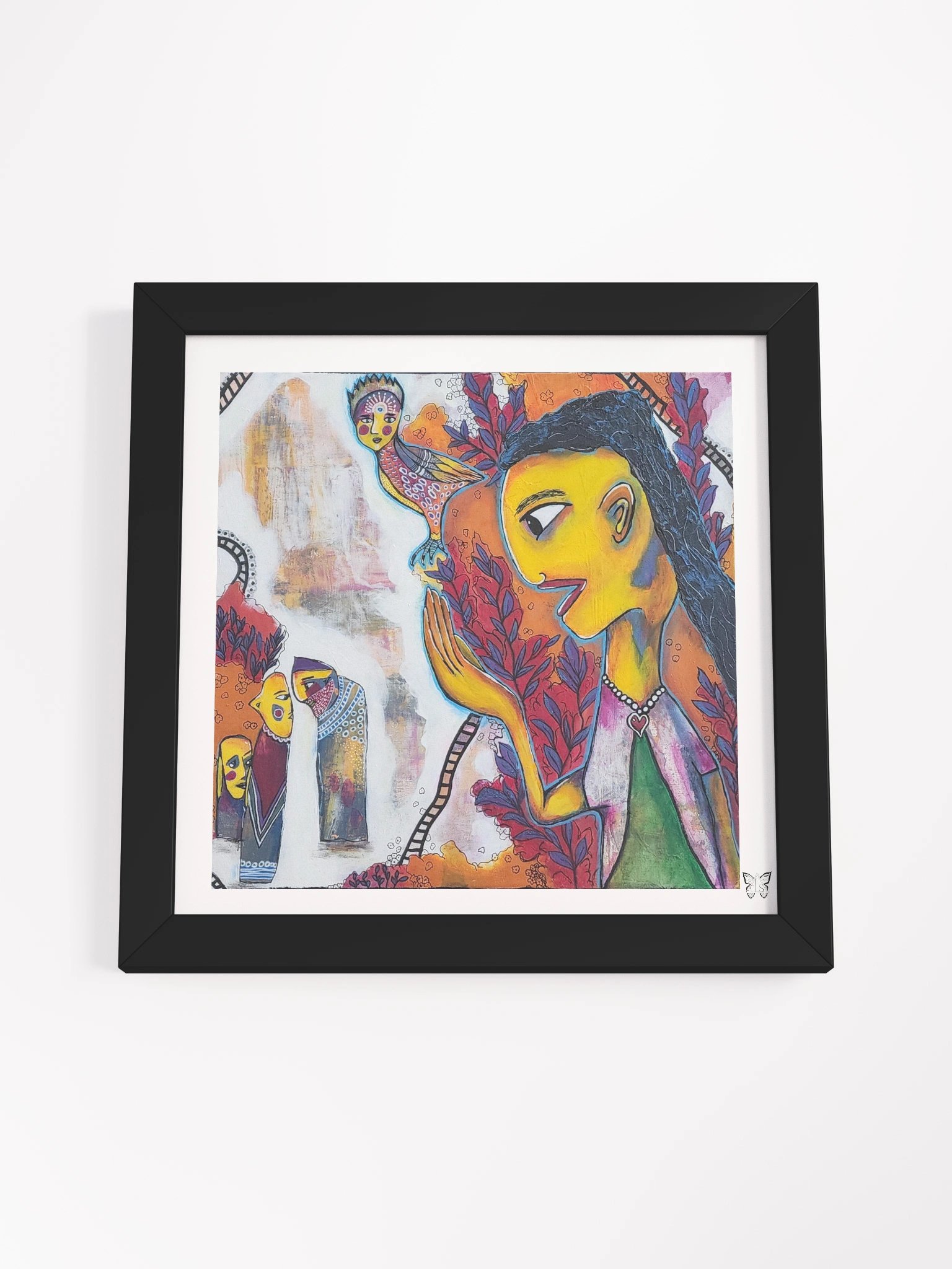 I Have Hope That Peace Will Fly Again Framed Art Print product image (11)