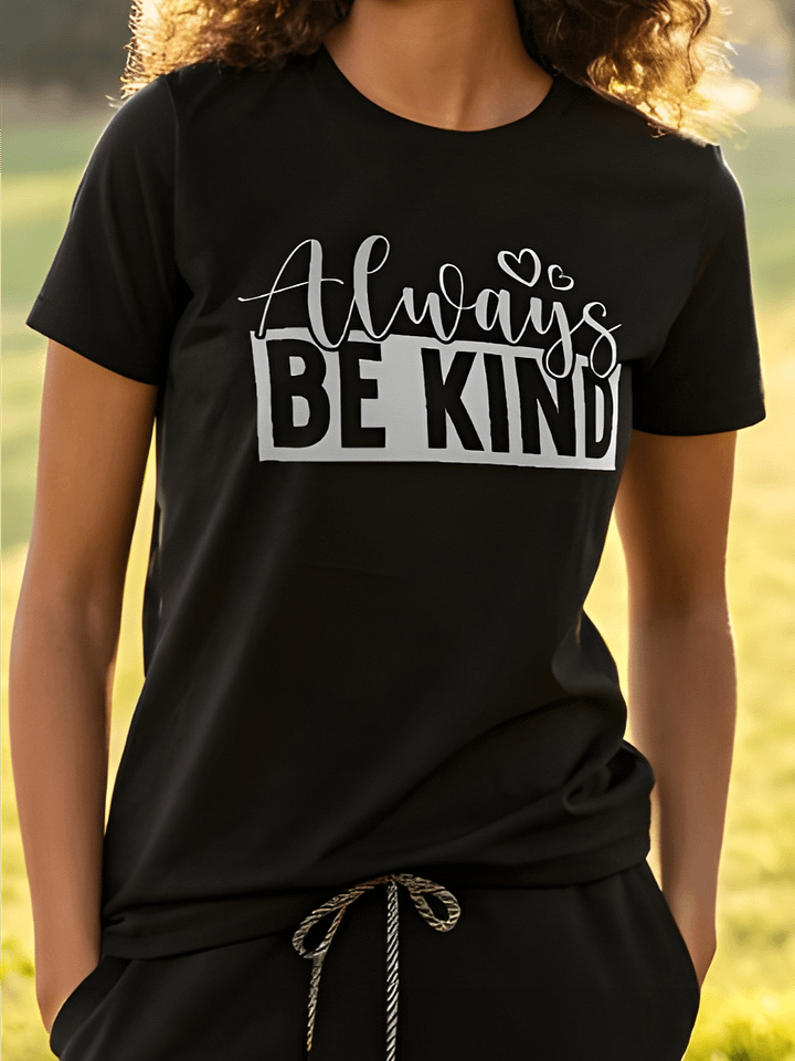 Always be Kind - Women's Black T-Shirt product image (1)