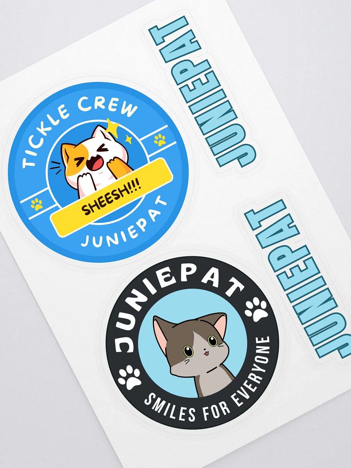 Juniepat Sheesh Sticker Page product image (1)