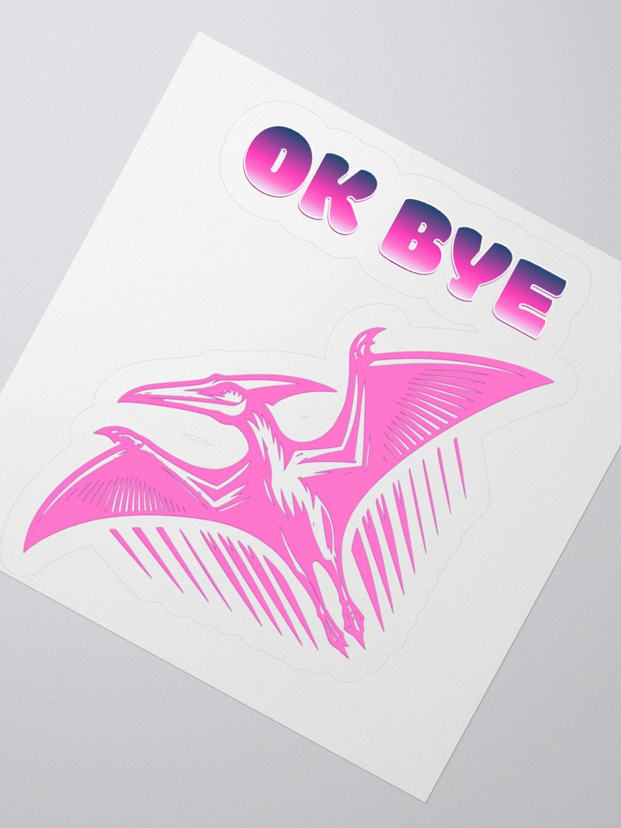 OKAY BYE Kiss Cut Stickers product image (2)