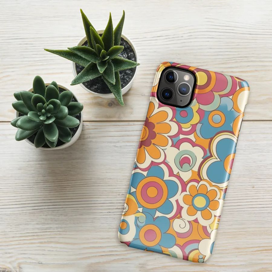 1960's Mod Flower Power Phone Case product image (52)