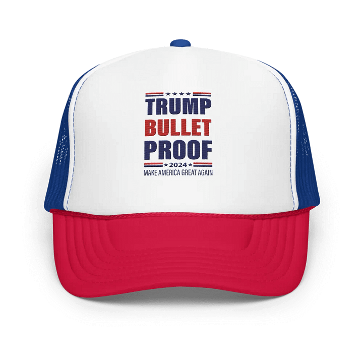 Embroider Trump Supporter Hat Bi-Color product image (1)
