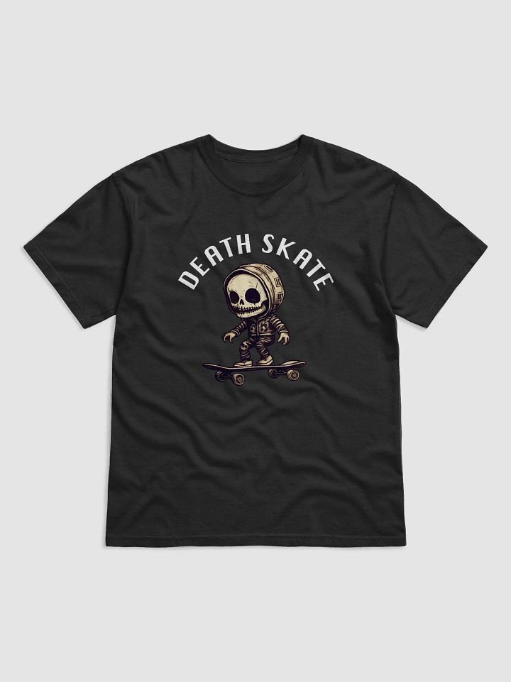Skeleton Skateboarder - Death Skate (White Lettering) product image (1)