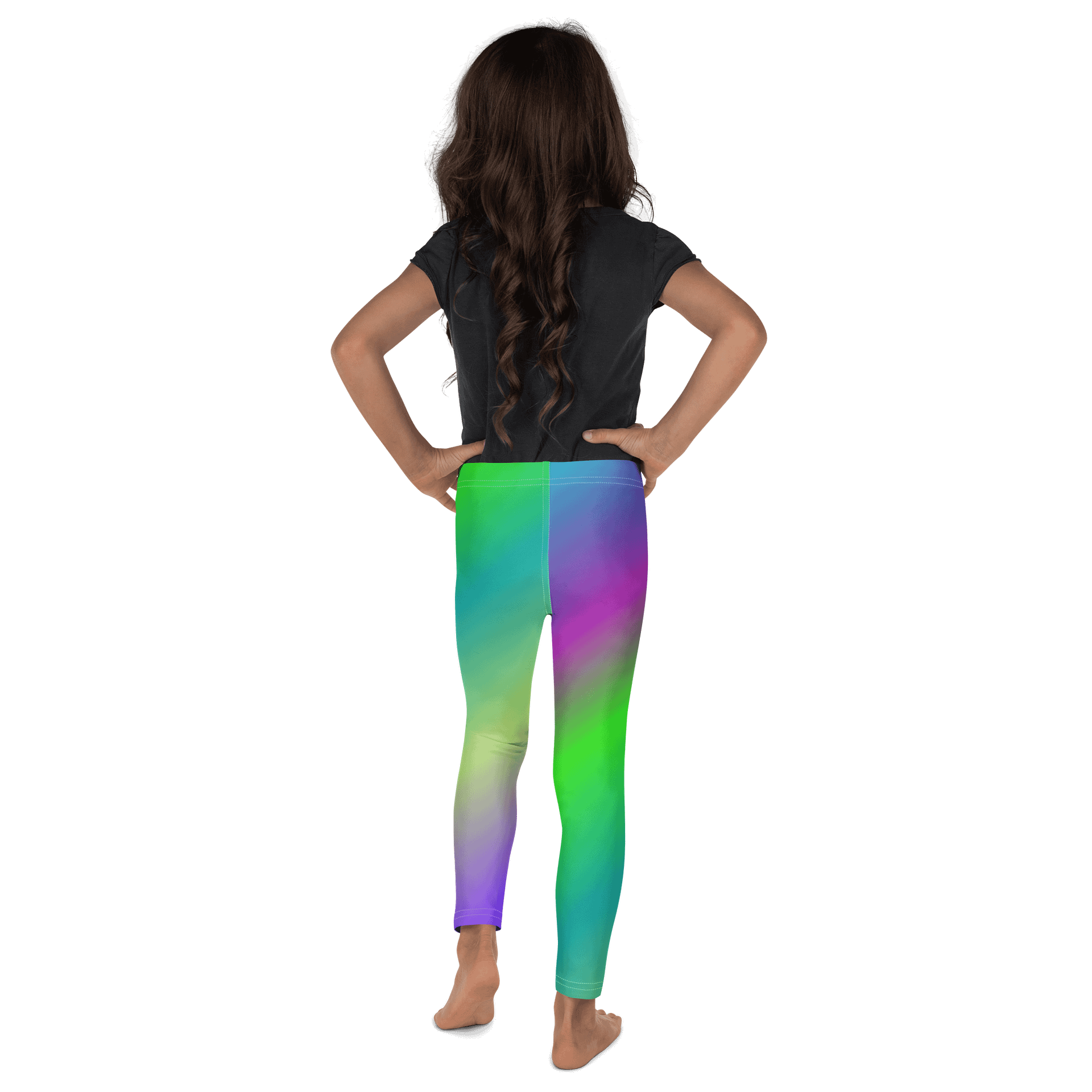 Vibrant Gradient All-Over Kids Leggings product image (3)