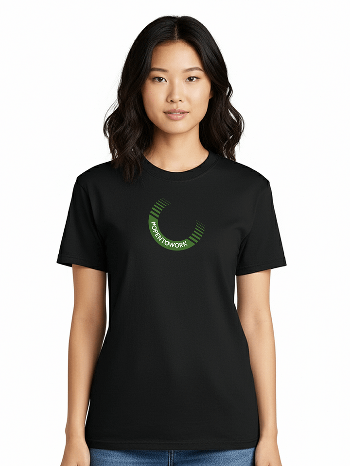 opentowork t-shirt product image (1)