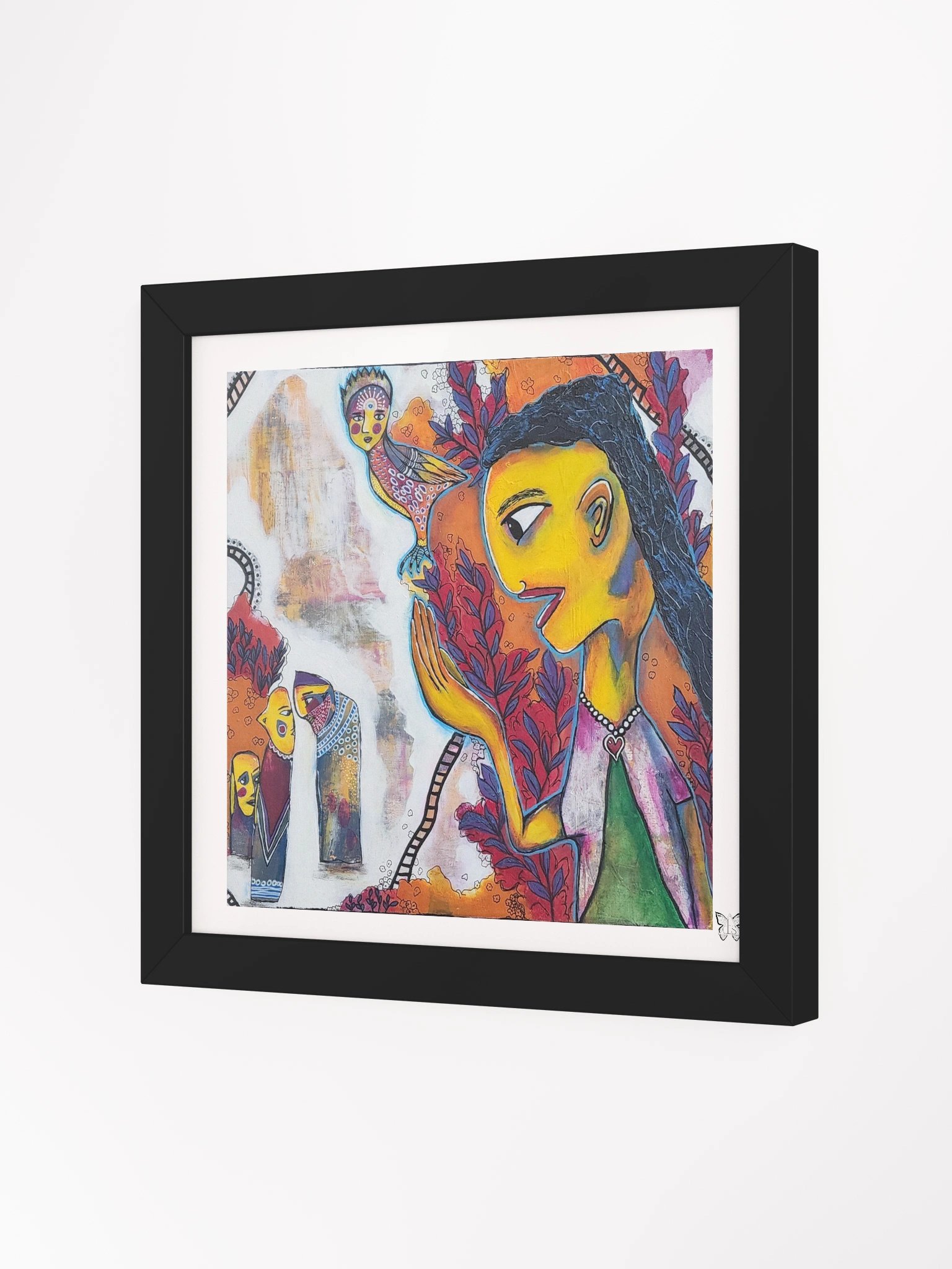 I Have Hope That Peace Will Fly Again Framed Art Print product image (5)