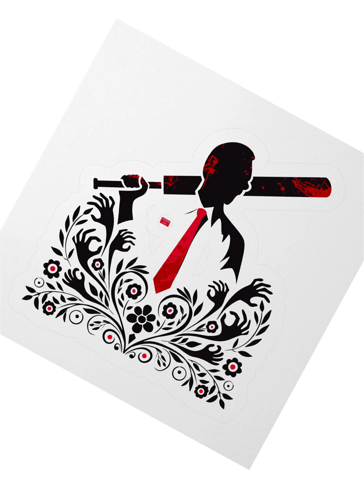 Shaun of the Dead Stickers – Kiss-Cut Vinyl Horror Comedy Movie Decals product image (3)