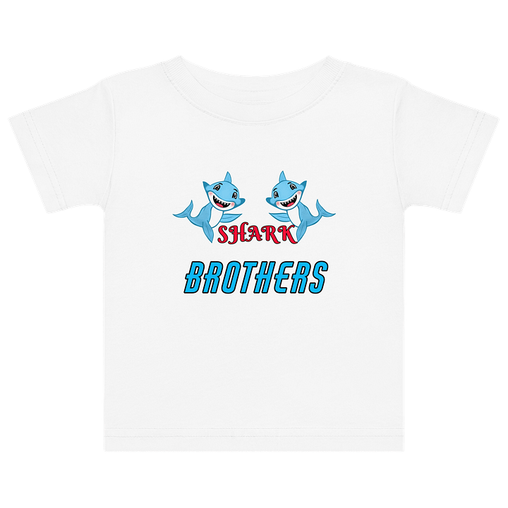 Smiling Shark Brothers Baby Jersey T-Shirt product image (11)