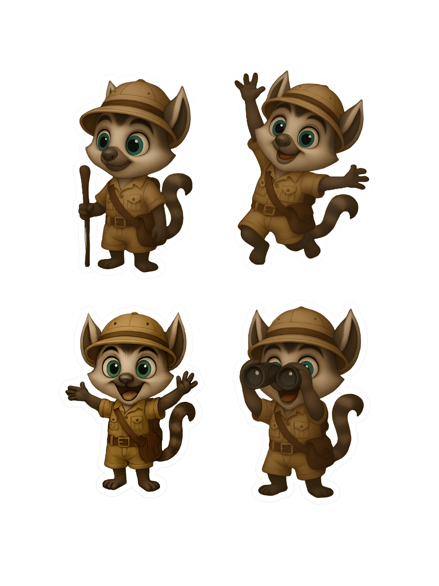 lemur stickers 1 product image (3)